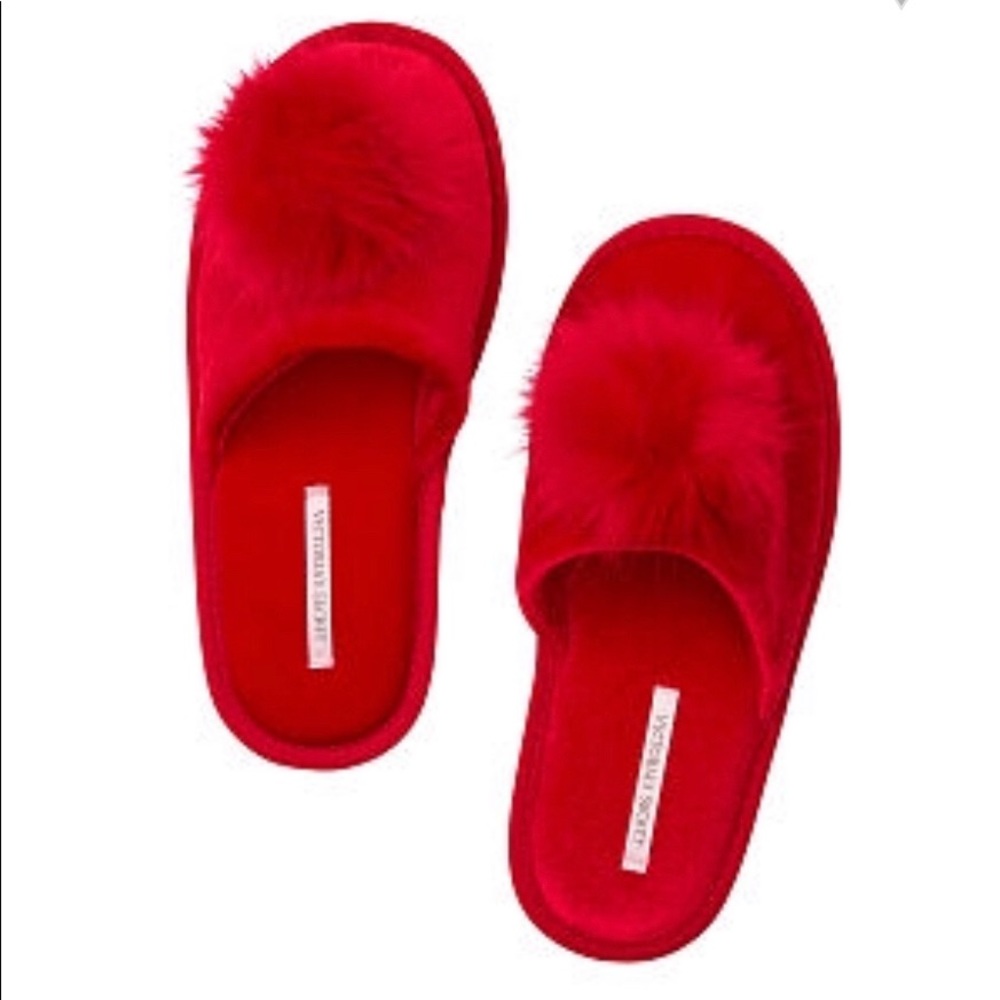 NWT VS Slippers - Red